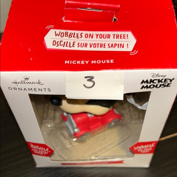 Hallmark Disney Mickey Mouse Ornament - Black, Red, and Silver - Picture 4 of 5